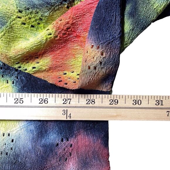 NWT LOGO by Lori Goldstein Tie-Dye Beach-to-Street Cover-Up Duster Size 2X - Picture 14 of 16